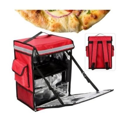 Insulated 42L Food Delivery Bag for Pizza And Meals - Durable And Portable