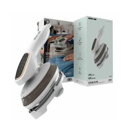 Green Lion Steam Glide 1500W Garment Steamer – Touch Screen, Rotatable Handle