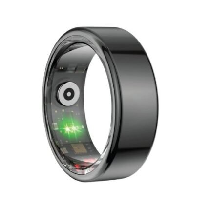 Green Lion Smart Ring With Charging Case – Sleep Monitoring, Heart Rate, Blood Oxygen, 5ATM Waterproof – Sizes 9 And 10