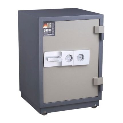 Heavy Duty 95kg Fireproof Safe Box Dual Key Locks + Internal Drawer - Anti-Burglar Home And Office Safe