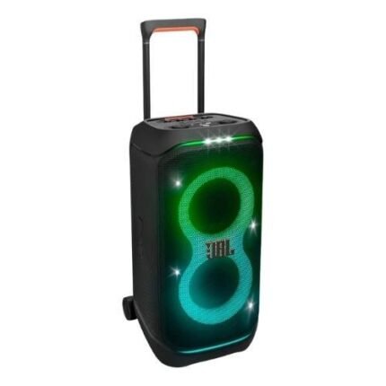 JBL PartyBox Stage 320 Portable Party Speaker – Telescopic Handle, 240W Pro Sound, 18-Hour Battery