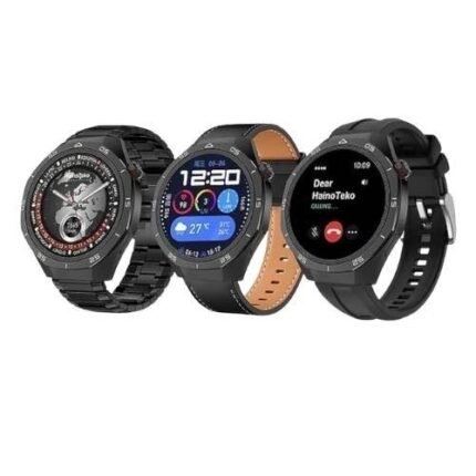 Haino Teko GT5 Pro RW-65 Smartwatch AMOLED Display + Voice Assistant 3 Straps