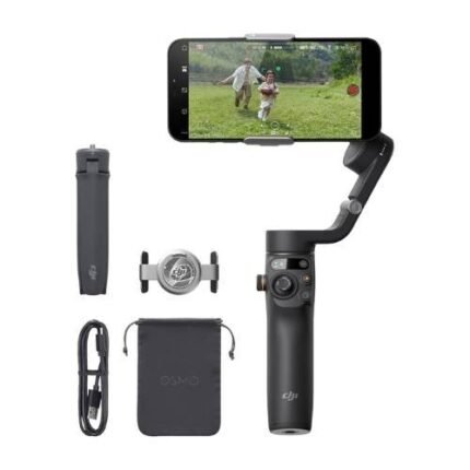 DJI Osmo Mobile 6 Gimbal Stabilizer Built-In Extension Rod Magnetic Clamp – Vlogging And Video