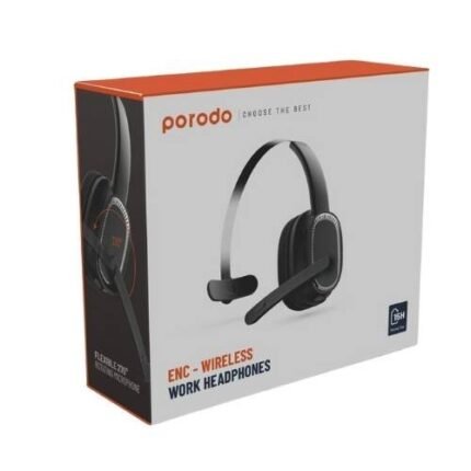 Porodo ENC Wireless Headphones Dedicated Mic Bluetooth 5.2 – Professional Work Calls And Music