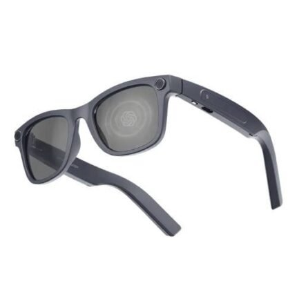 Powerology Paganspo AI Camera Smart Glasses – 8MP Camera, Real-Time Translation, 10H Battery, Immersive Audio