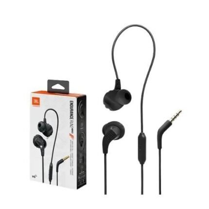 JBL Endurance Run 2 Wired Sports In-Ear Headphones – IPX5 Waterproof, Pure Bass Sound