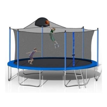 Heavy Duty 14ft Trampoline with Safety Net – Free Delivery And Setup