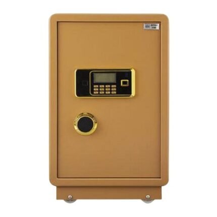 Fireproof Digital Safe Box With Electronic Keypad And Dual Key Locks