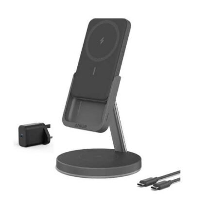 Anker 633 MagGo Magnetic Power Bank 10,000mAh – Foldable Stand, 20W PD, MagSafe Wireless Charger