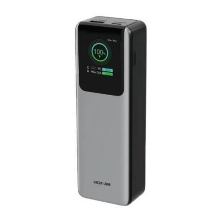 Green Lion Voltura Power Bank 20000mAh PD 100W – QC 22.5W USB-A, Fast Charging For Laptops And Phones