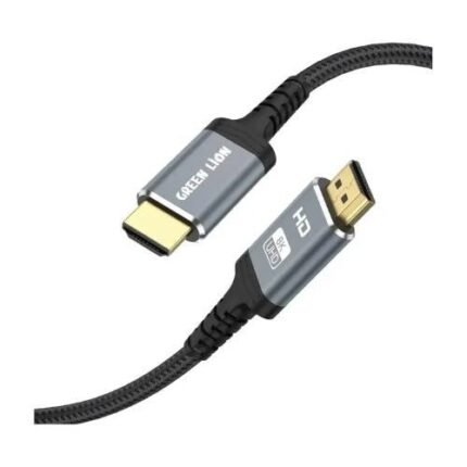 Green Lion 8K HDMI 2.1 Cable 3 Meter 48Gbps – 7.1 Surround Sound, Braided Nylon, Aluminum Shell