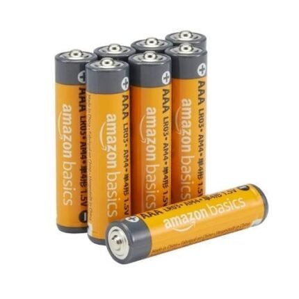 Amazon Basics AAA 1.5V High-Performance Alkaline Batteries (Pack of 2) – 10-Year Shelf Life
