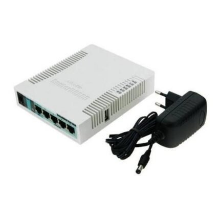 MikroTik RB951Ui-2HnD RouterBOARD – 2.4GHz 1000mW WiFi, 5 Ports, PoE Out