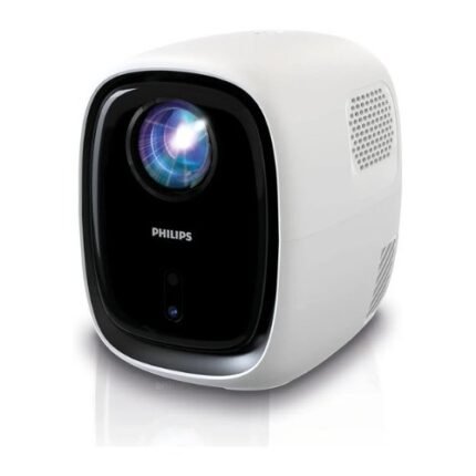 Philips NeoPix 130 Smart Home Projector – 70 Inch True HD 720p, Auto Focus, WiFi, Apps, Bluetooth