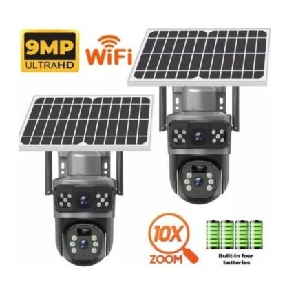 V380 Wireless 4G Solar Smart Camera – SIM Card Powered, PTZ, Night Vision