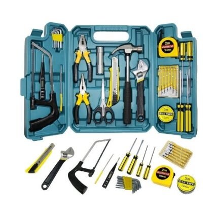 27-Piece Household Tool Kit – Portable Multifunctional Home Repair Toolbox Set