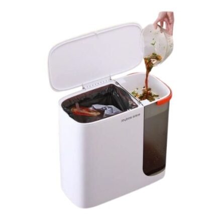 Dry and Wet Separation Trash Can With Water Separation And Lid – High End Kitchen Garbage Bin