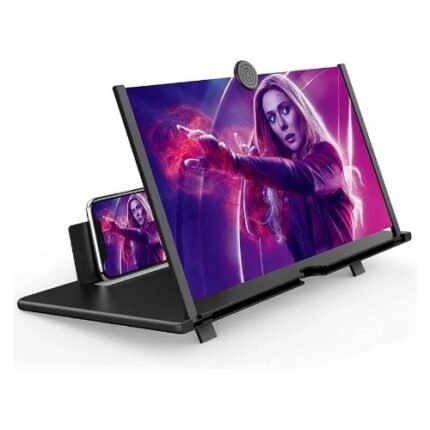 3D HD Phone Screen Magnifier 20" For Cell Phone – Foldable Stand Screen Enlarger For Movies