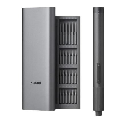 Xiaomi Mi Electric Precision Screwdriver Kit – 24 S2 Bits, Type-C Rechargeable, All-Metal Gearbox