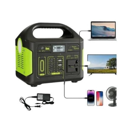 Eg010Li 500W Portable Solar Power Station 308Wh LiFePO4 - Pure Sine Wave Generator
