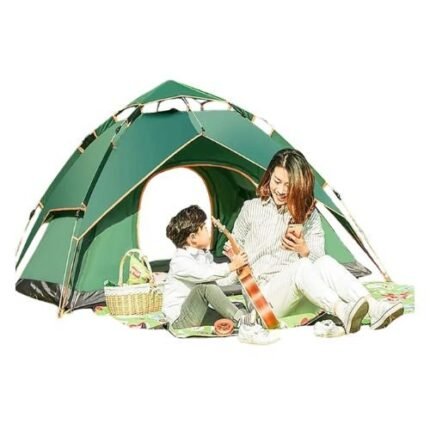 4 Person Waterproof Camping Tent – Automatic Pop-Up Outdoor Tent