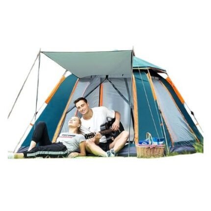 Automatic Pop-Up Camping Tent For 1-4 People – Waterproof And Sun-Protective