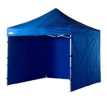 Portable Pop Up Gazebo 3x3m – 3 Side Walls, Patio Awning, Car Canopy And Event Tent