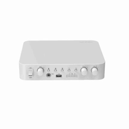 Hikvision DS-QAE0A60G1-VB 60W Analog Amplifier Bluetooth USB MIC RCA 100V PA System