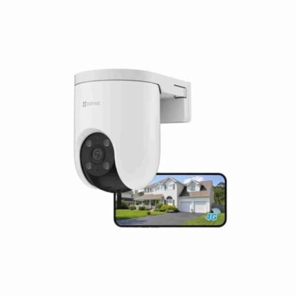 EZVIZ H8C 4G 2K Pan Tilt Outdoor Security Camera With Auto-Tracking, Color Night Vision And Siren