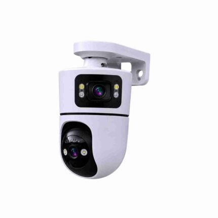 V380 Dual Lens Wireless Security Camera With Two-Way Audio, Day/Night Vision, Full 360° View Pan Tilt