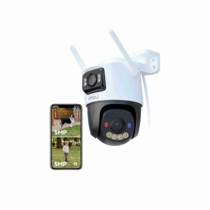 Imou Cruiser Dual 2C 4G Dual Lens 6MP Security Camera AI Human Vehicle Detection Red-Blue Strobe Siren