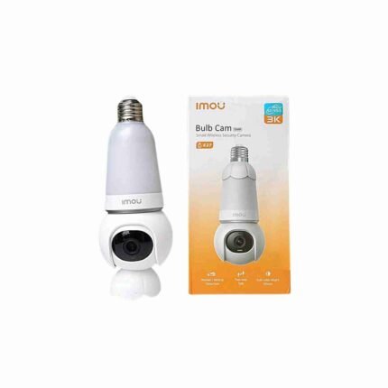 Imou Bulb Cam 2K QHD AI Panoramic PT WiFi Security Camera E27 Twin Bulb Full Color Night Vision