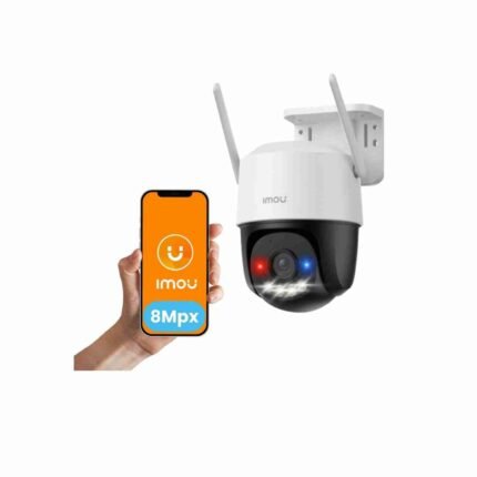 IMOU Cruiser SC 3K WiFi 6 Pan Tilt Outdoor Security Camera | Active Deterrence Siren And Red-Blue Lights