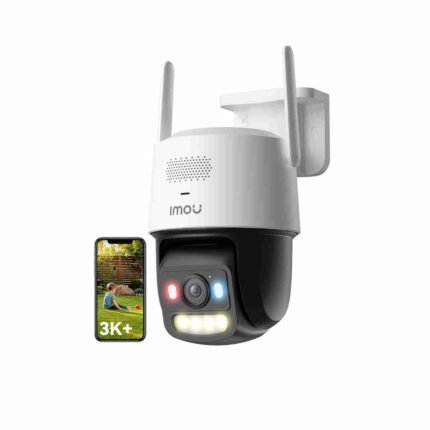 IMOU Aurora Titan Pro 6MP 3K WiFi PoE Outdoor PTZ Camera | Full Color Night Vision With Siren