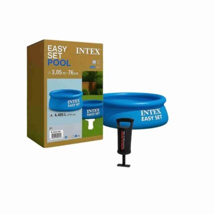 Intex Easy Set Above Ground Pool 305 x 76 cm With Filter And Cover – Swimming Pool