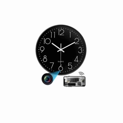 HD 720P Wireless Wall Clock Security Camera | Hidden Indoor WiFi CCTV Camera