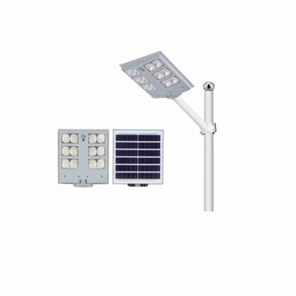 Alltop 1000W Solar LED Street Light - 6V 15W Polycrystalline Panel, LiFePO4 Battery, 160 lm/W, IP65 Waterproof With 1 Year Warranty