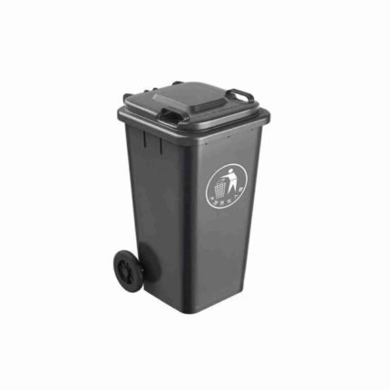 Heavy Duty Outdoor 240L Dustbin Home And Commercial Wheels Waste Bin
