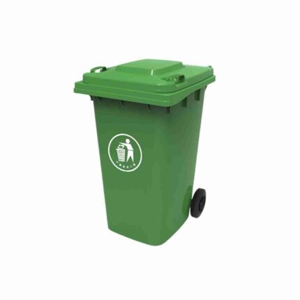 Heavy Duty Outdoor 240L Dustbin Home And Commercial Wheels Waste Bin With Wheels