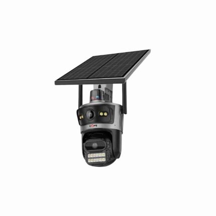 COFE Dual Lens Solar 4G PTZ Camera CF-4G-PTSL24-A-DL | 10 Days Backup