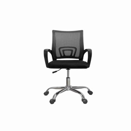 Ergonomic Mesh Office Chair With 360° Rotation - Black
