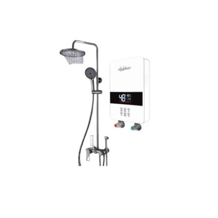 Anlabeier SG02 Smart Digital Instant Tankless Water Heater 6000W - White